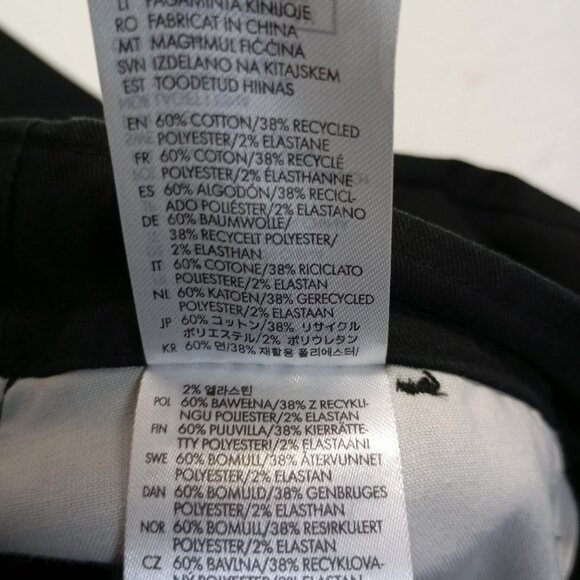 Brixton Chino Pants Mens Black Size L Cotton Blend - Picture 3 of 11